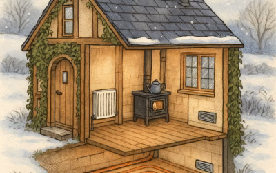 Central Heating at Hedera: Rads, Pipes, or a Gentle Whoosh of Air?