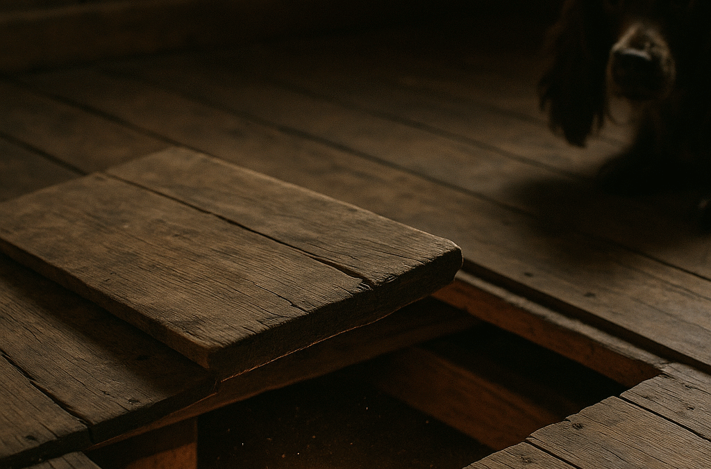 What Lies Beneath: A Tale of Floorboards, Fantasy, and Mild Concern